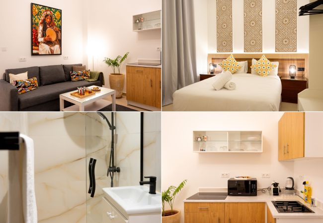 Apartment in Tanger - Casa Verdi avec Terrasse 1 Chambre Salon