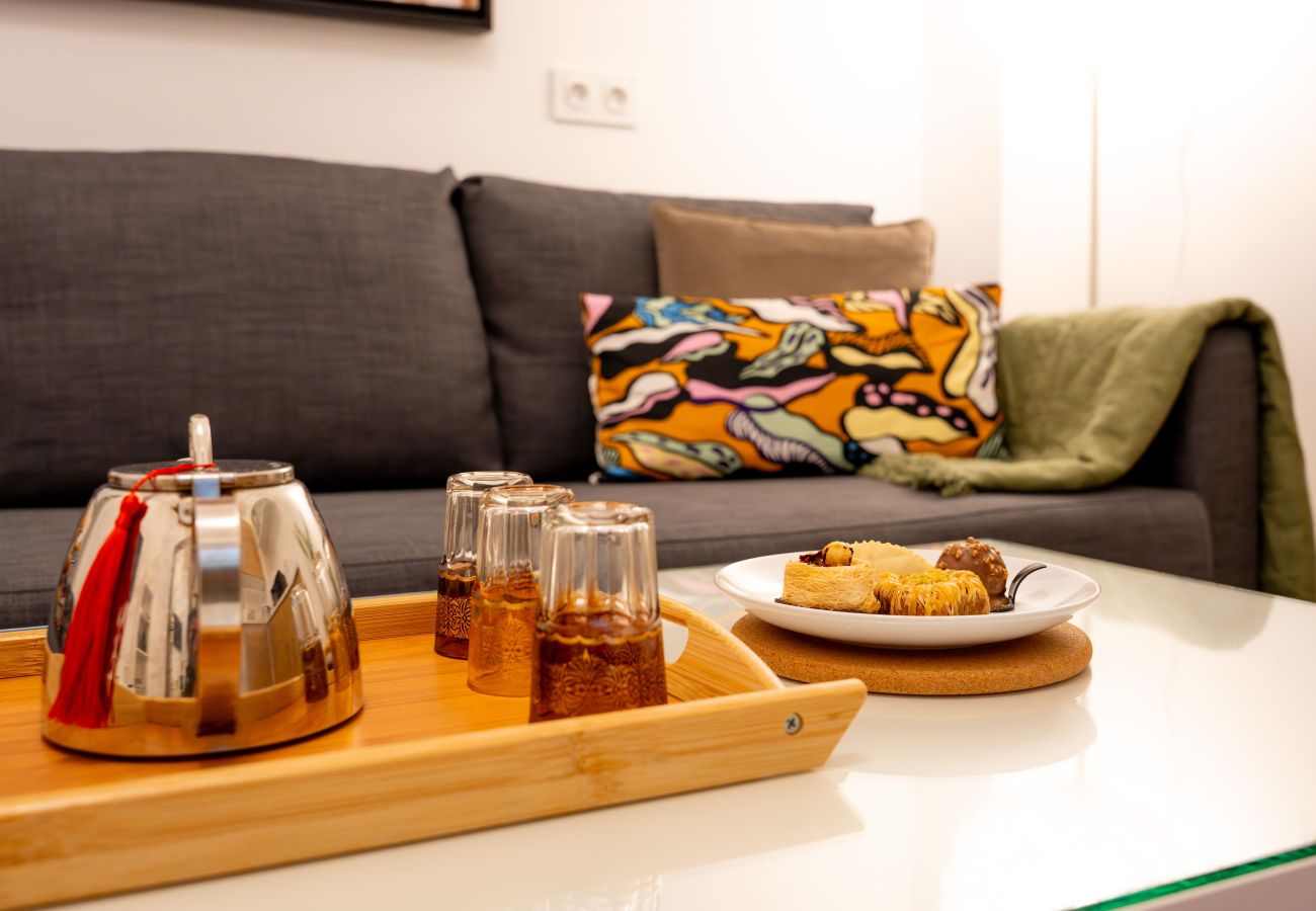 Appartement à Tanger - Casa Verdi avec Terrasse 1 Chambre Salon